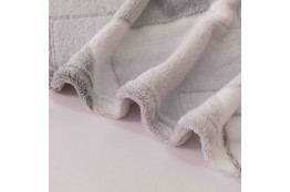 Patura microfibra zig-zag 