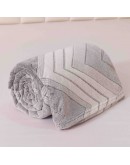 Patura microfibra zig-zag