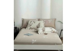 Set lenjerie finet, 6 piese, bej si roz pudra