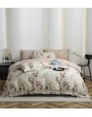 Set lenjerie finet, 6 piese, bej si roz pudra